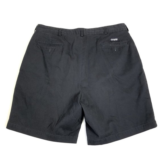 Polo Ralph Lauren Men's Size 38 Blue Pleated Chino Shorts H89 - Picture 2 of 5